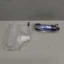 Mini Water Filter NatureNova Portable Emergency Water Filtration System Hiking Camping Straw Survival Gear Emergency Preparedness (Blue)