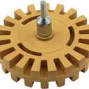 Eraser Wheel for Drill Rubber Adhesive Remover for Car Stickers Decals and Tapes Efficient for Automotive and Home Use