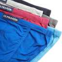 2 x U.S. Polo Assn. Mens Bikini Underwear - 6 Pack Cotton Blend String Classic Stretch Mens Brief with Contour Pouch (XXXL)