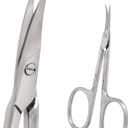 Professional Cuticle Scissors Maluk Left Small