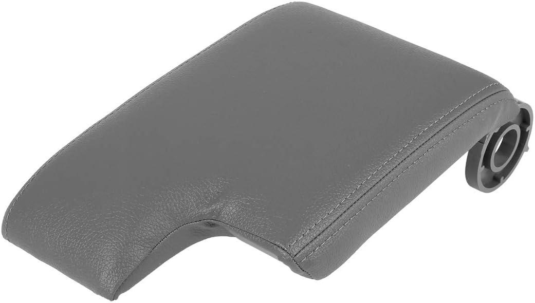 X AUTOHAUX Car Center Console Box Cover Armrest Replacement Gray for BMW M3 2001-2006 (Grey)