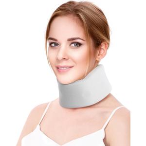 Neck Brace for Sleeping,Large Soft Foam Cervical Collar for Neck Pain and Support Relieves Spine Pressure, Universal Wraps Keep Vertebrae Stable for Relief of Cervical Spine Pressure
