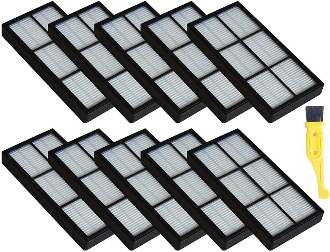 12 Pack Hepa Filter Filters Replacement for iRobot Roomba 800 900 series 860 870 871 880 960 980 Vacuum Parts