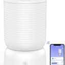 CLEVAST Smart Humidifiers for Bedroom, Top Fill 3L Cool Mist Quiet Ultrasonic Humidifier with Essential Oil Diffuser, Humidity Control, Wi-Fi Air Humidifier for Baby, Home, Compatible with Alexa