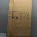 RELIANCER Expandable 7.41ft Safety Barricade,Retractable Security Barrier Water Filled Weighted Base,Adjustable Traffic Barricades,Outdoor Crowd Control Barriers,Driveway Isolation Gate,Garden Fence