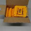 12 Pack Battery Holders Mount Compatible for Dewalt 20V 60V Battery OrganizerDCB200 DCB201 DCB202 DCB203 DCB204 DCB205 DCB206 DCB208 (24 Screws, No Battery)