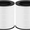 12030 Filter Replacement, Compatible with Clorox Medium Room Air Purifier 11030 & 11031, 1,000 Sq. Ft. Capacity, 2Pack (12030 Filter)
