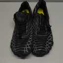 Barefoot Shoes Mens Womens Minimalist Cross Training Shoes with Wide Toe Box Athletic Zero Drop Trail Walking Hiking Running Sneakers Grounded Footwear Black Size 46