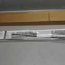 LazBlinds Cordless Cellular Shades, No Tools No Drill Blackout Honeycomb Shades Pleated Blinds for Windows, 28.5'' W x 48'' H, Silver White