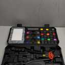 16" Professional Rivet Nut Tool Kit - Lever-Style Rivnut Tool with Visual Stroke Indicator, Nutsert Tool Kit Includes 15 Metric & SAE Mandrels for Threaded Inserts