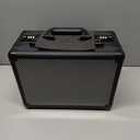 Graded Card Storage Box - TSA Combination Lock Travel Case with 4 Foam Dividers | Waterproof Slab Case Fits for PSA/BGS/CSG/FGS Up to 120+ Cards | New Year Gift for Card Collectors (Black)