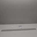 30" Slide-in Range Rear Filler Kit W10113901A, Stove Gap Universal Triangular Filler Strip, Cooktop Trim Kit Between Stove and Backsplash for Whirlpool & Most Brand, Durable Aluminum, Silver