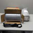 VavoPaw Dog Car Seat for Medium Dog, Dogs Booster Seat Under 50Lbs or 2 Small Dogs Washable, Pet Car Seats with 2 Safety Leashes, Pets Sofa Bed Cushion Add Thick Sponge, Pet Cars Carrier for Travel (Black/Gray)