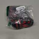 CovertSafe& Dog Boots for Dogs Non-Slip, Waterproof Dog Booties for Outdoor, Dog Shoes for Medium to Large Dogs 4Pcs with Rugged Sole Black-Red, Size 7