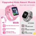Smart Watch for Kids Girls Gift Age 3-12 with 39 Games Alarm Clock Camera Video Music Player Pedometer Flashlight 12/24 hr HD Touch Screen Kids Smart Watch Birthday Toys for Girls Ages 4 5 6 7 8 9 10