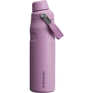 Stanley IceFlow Fast Flow Water Bottle | Angled Spout Lid | Lightweight & Leakproof for Travel & Sports | Insulated Stainless Steel | BPA-Free (24 Ounces, Lilac)