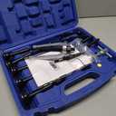 Orion Motor Tech Blind Hole Collet Bearing Race and Seal Puller Extractor Kit, Slide Hammer Pilot Insert Inner Bearing Removal Tool Set, 16 Pieces (blue)