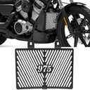 For Nightster RH975 Nightster 975 2026 2025 2024 2023 2022 Motorcycle Accessories CNC Aluminum Engine Cooling Protection Radiator Grille Guard Grille Guard Protector Compatible (A)