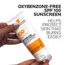 La Roche-Posay Anthelios Melt-In Milk Sunscreen SPF 100, Sunscreen For Body & Face, Broad Spectrum SPF + Antioxidants, Oil Free, For Sun Sensitive Skin, Oxybenzone Free