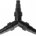 DONGKER 3 Way Hose Connector,Y Distributor Inlet Hose 25/32/38 mm (1"/1.25"/1.5") for Pond Pump Fish Tank Filtration Water Exchange Garden Irrigation (CST-02)