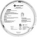 First Alert SMCO210 Sealed 10-Year Battery Combo Smoke and Carbon Monoxide Detector with Slim Profile Design