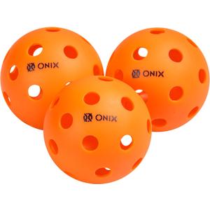 ONIX Recruit ReadytoPlay Indoor Pickleball Balls with Superior Welding Design  Durable Construction, Consistent Bounce, and Ideal for Fun and Competitive Indoor Play