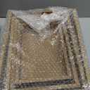 FillTouch 4 Pcs Wooden Nesting Countertop Baskets 4 Size Wooden Storage Box with Handle and Metal Wire Multipurpose Wood Organizer Crate for Fruit Vegetable Kitchen Cabinet Bathroom(Dark Brown, Small)