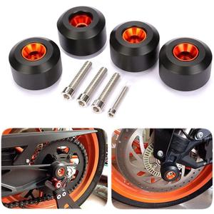 CICMOD Motorcycle Front Rear Fork Wheel Frame Slider Crash Protector for 125 200 390 Duke