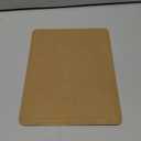 Mouse Pad, PU Mouse PadLeather Mouse Pad with Stitched Edge Micro-Fiber Base with Non-Slip WaterproofMouse Pad for ComputersLaptop, 8x11Inch (Caramel Brown)