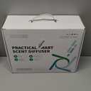 Waterless Essential Oil Diffuser 5000 Sq.Ft Coverage for Large Home, Hotel, or Office, 200ml Cold Air Scent Diffuser Machine with Bluetooth App Control, Quiet No-Heat HVAC Fragrance Diffuser (Black)