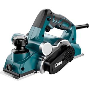 DNTI 6.6amp Corded Electric Handheld Planers 17000rpm Hand Planer Power Woodworking Tool Power Handheld Planer for Wood Chamfer DIY model 3-1/4 Inch Cut Width 58218