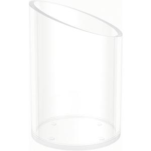 Pen Holder for Desk Organizer, Acrylic Makeup Brush Organizer Sanitizer Holder Pen and Pencil Holder for Office, Home, School, Clear