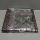 Powering Collapsible Cat House for Indoor Cats - Foldable Cat Cube with Top Cushion and Mat, 13 x 13 x 13 Inches, Brown