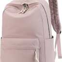 School Backpack for Teen Girls Women Laptop Backpack College Bookbags Middle School Travel Work Commuter Back Pack (Dusky Pink)