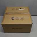 VONLUCE Semi Flush Mount Ceiling Light, 12.2" Ceiling Light Fixture with Pleated Shade, 2-Light Modern Drum Light Fixture for Bedroom Living Room Entryway Hallway, White Shade & Bronze Finish