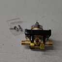 Universal Tub and Shower Valve Body for Tub Faucet Trim Kits, Compatible with R10000-UNBX (with Screwdriver Stops), Black