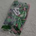 RuffleButts Baby Girls UPF 50+ Sun Protection Tropical Print Long Sleeve One Piece Rash Guard Swimsuit with Zipper, 2T