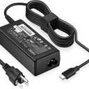 Charger Compatible with HP Laptop Chromebook 65W 45W USB C Fast Power Adapter