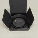 Normcore 58mm Magnetic Dosing Funnel V2 - Espresso Coffee Dosing Ring - 18mm Anodized Aluminum with 9 magnetized Steel Compatible with 58mm Portafilter (Black)