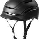 NIU KQi Electric Scooter Helmet with USB Rechargeable Rear LED Light Coummuter and Cycling Helmet for Adults, Teenager