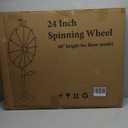 24" Prize Wheel - Dual Use Tabletop or Height Adjustable Floor Stand Heavy Duty Spinner Wheel of Fortune with 12 Slots & Dry Erase & Eraser for Carnival, Trade Show, Fortune Spinning Game