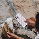 BURGA Phone Case for iPhone 14 Plus - Cute, Trendy, Aesthetic, Pattern Phone Cover, Hard Shell Protection - fits Apple iPhone 14 Plus Case for Women and Men (Beach Please)