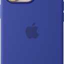 Apple iPhone 16 Pro Max Silicone Case with MagSafe and Camera Control: Lightweight Phone Case, Wireless Charging Compatible, Smooth Matte Finish; Ultramarine