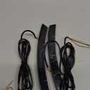 Smoked Lens LED Side Marker Bumper Light DRL Assembly Compatible with 2023 2024 Honda CRV CR-V Functions as Tail Light Turn Signal Light