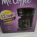 Mr. Coffee 12-Cups Automatic Drip Coffee Maker, Stainless Steel and Black (2176620)