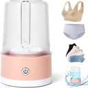 Portable Mini Washing Machine for Underwear & Baby Clothes, Compact, Lightweight Washer for Small Laundry, Apartments, Dorms, Hotels, Camping & Travel (1.2L)