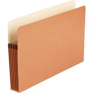 Amazon Basics Expanding Accordion File Folder Organizer, Legal Size, 5-1/4 Inch Expansion, Document Storage, Reinforced, Large Capacity, Red, 50-Pack, 9.5 x 14.8 Inches