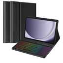 TaIYanG Backlit Keyboard Case for Samsung Galaxy Tab A9 Plus 11 Inch 2023 Model (SM-X210/X216/X218), Slim Lightweight Stand Cover with Magnetically Detachable Wireless Bluetooth Keyboard,Black