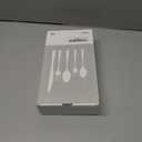 HIKAA Forged Silverware Set Stainless Steel Flatware Set,Service for 8,Matte Satin Polished Cutlery Set,Dishwasher Safe (Gold, 40PCS)