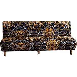 Sofa Cover Armless Elastic Sofa Cover Bed Without Armrests L 150-190 cm;  width: 90-120 cm, 8 pc